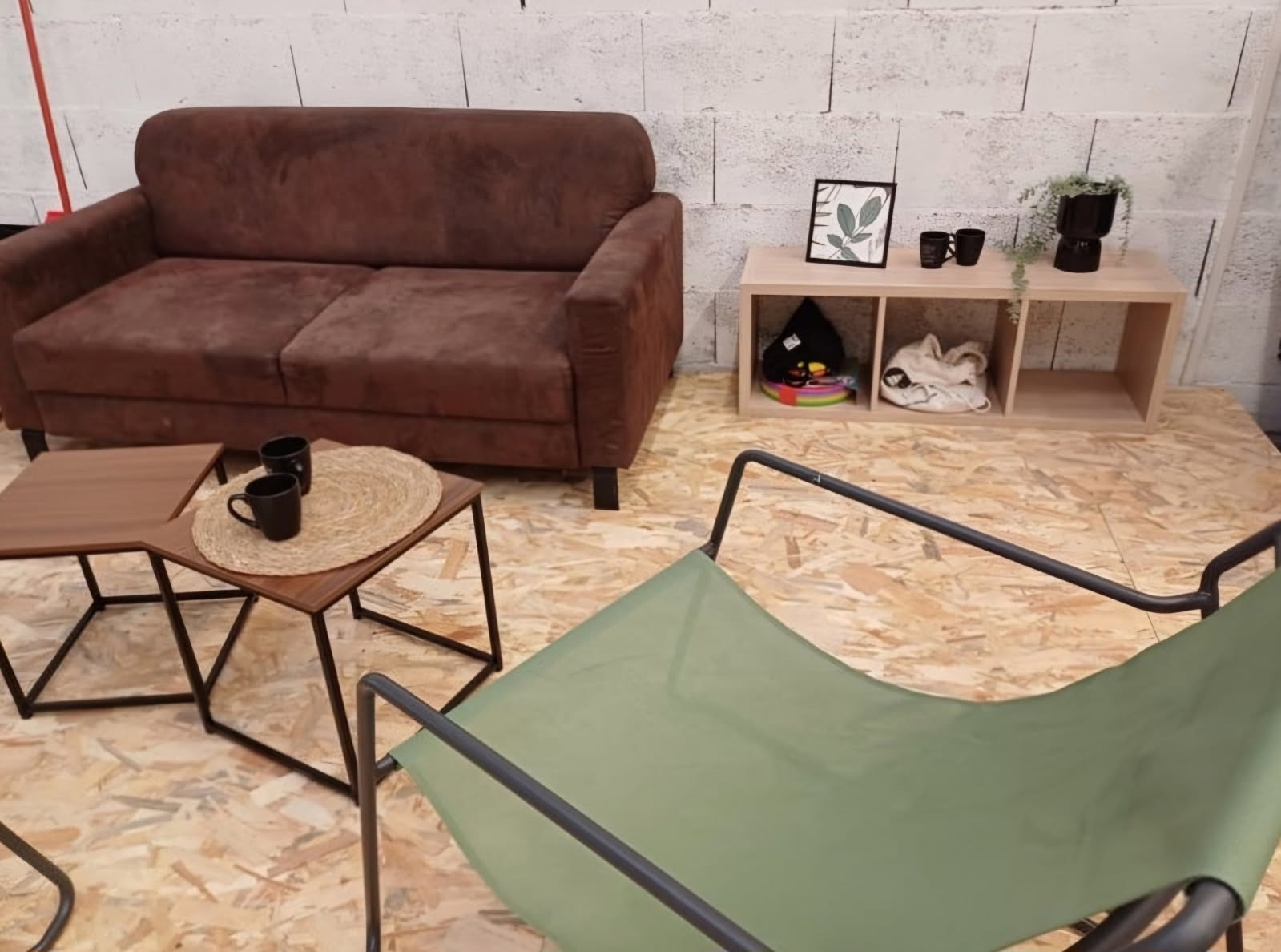 Dojo de jiu-jitsu brésilien avec tatamis